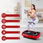 Вібраційна платформа для фітнес-вправ Renew Force JF-CFM09-RED Bluetooth